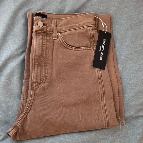 Veronica Beard Brown Flare Jeans - Picture 4 of 8